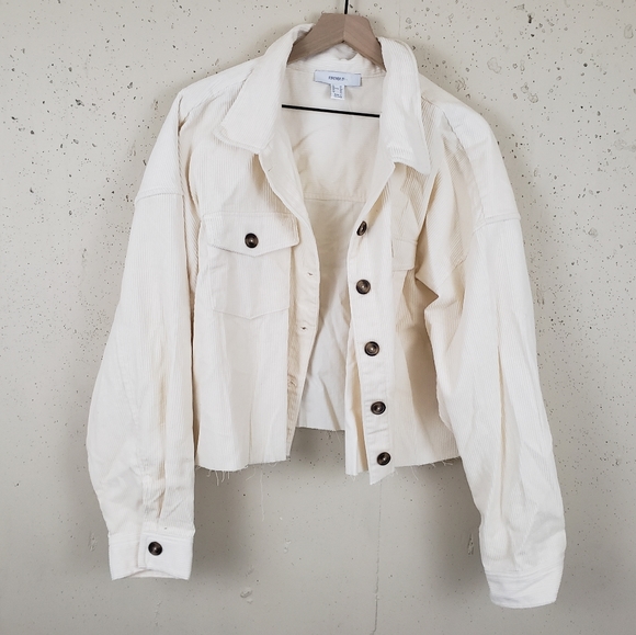 Corduroy Cropped Jacket Plus Size 3X NWOT - Picture 2 of 7